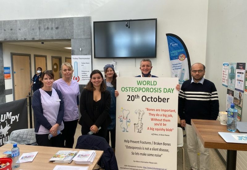 UCHG foyer on World Osteoporosis Day - 2022